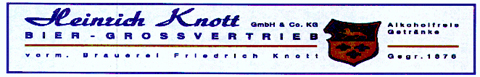 Knott Bier Großvertrieb